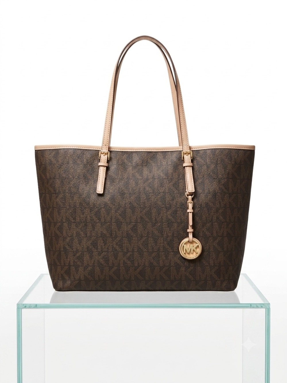 MICHAEL KORS | JET SET MONOGRAM TOTE